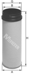 Filtru aer A 819 MFILTER